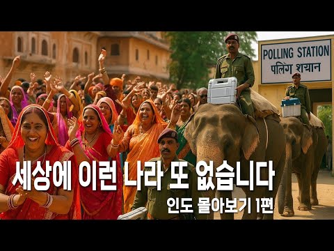14억 명이 사는 나라, 인도는 왜 이렇게 극단적인가? - 인도 몰아보기 1편