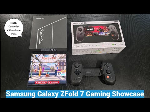 Samsung Galaxy ZFold 7 Gaming Showcase Backbone Pro | Touchscreen Games, Controller,  Xbox Game Pass