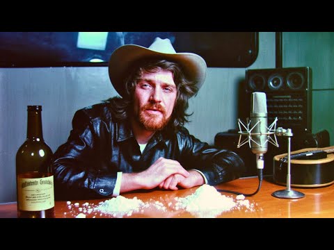Waylon Jennings' DARKEST Addiction — That Led To a DEA Warrant That He ESCAPED