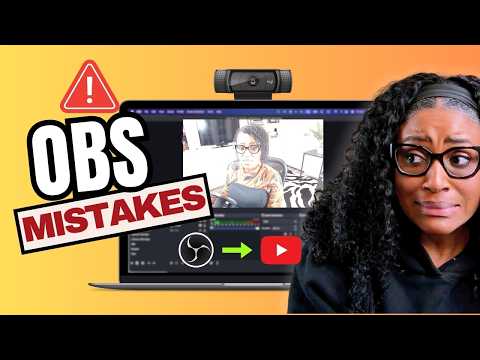 Are You Making These 3 HUGE Mistakes with OBS Studio and Logitech C920 on YouTube?