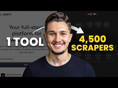 Scrape the Web Like a Pro – Even if You’ve Never Coded (Apify + N8N Guide)