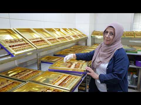 You Won't Believe How These DESSERTS Are Made | Full Making Process| Turkish & Middle Eastern Sweets