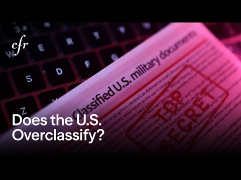 Can the United States Kick Its National Security Over Classification Habit