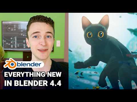 What's New in Blender 4.4! Official Overview