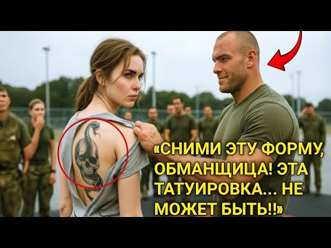Над ней насмехалисьна учебном полигоне  но когда командир увидел татуировку на её спине он побледнел