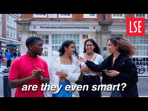 asking LSE university students GCSE questions!