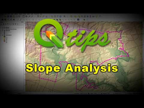 QGIS Slope Analysis & Hillshade