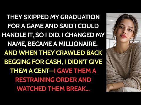 My Family Ignored My Graduation Day on Purpose, So I Changed My Name and Vanished Forever