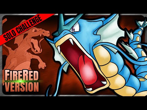 Gyarados-line Solo Challenge - Pokemon FireRed