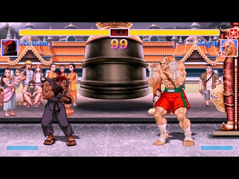 Akuma vs Sagat (Hardest) Ultra Street Fighter 2: The Final Challengers.