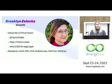 "A Distributed File System for Secure P2P Applications" by Brooklyn Zelenka (Strange Loop 2022)