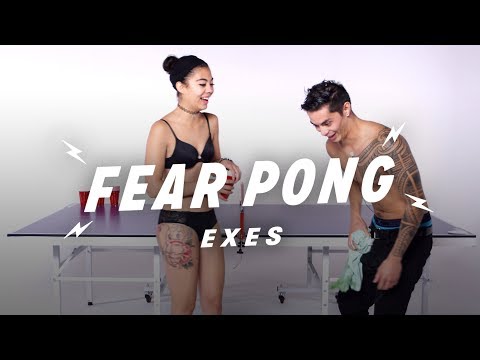 Exes Play Fear Pong (Brianne & Andrew) | Fear Pong | Cut