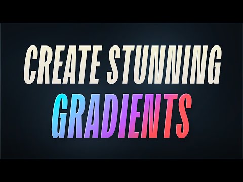 TIPS to Create Stunning GRADIENTS in Figma!