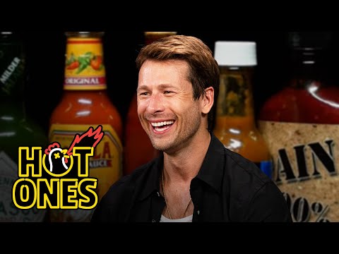 Glen Powell Needs a Wingman While Eating Spicy Wings | Hot Ones