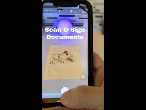 How to Scan Documents with iPhone!