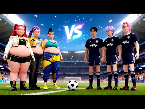 Chubby Heroes Rise! Rumi, Mira & Zoey Face Jinu, Romance, Mistery 💔 Kpop Demon Hunters