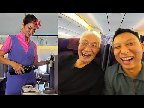 空姐在我和外公面前吃醋了…