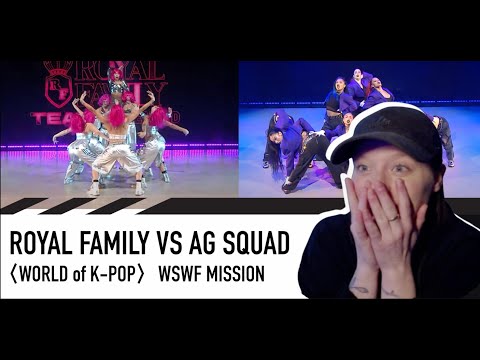 DANCER CHOREOGRAPHER REACTS - [#WSWF] WORLD OF KPOP MISSION ||  ROYAL FAMILY VS AG SQUAD