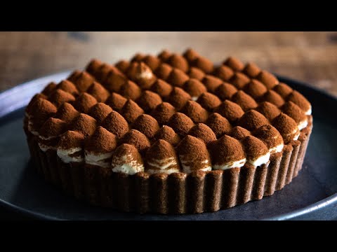 How to make Chocolate Cheese Tart cake