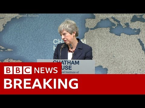 Theresa May's last big speech as PM - BBC News