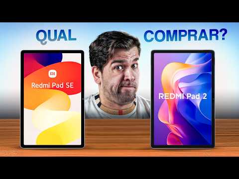 em 2026! Redmi Pad 2 vs Redmi Pad SE: Qual Tablet Vale a Pena Comprar?