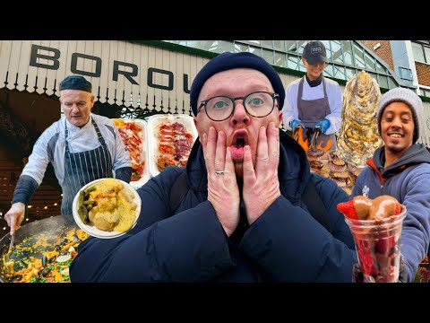 I Tried Every Food At Borough Market...