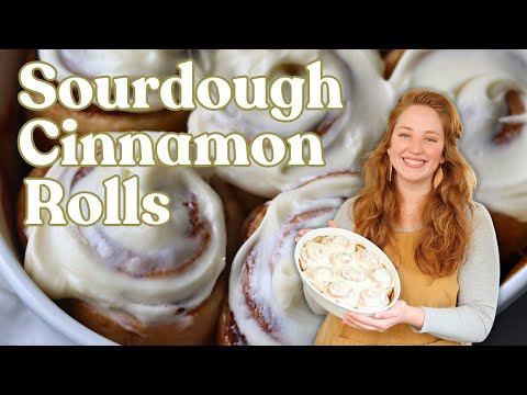 The MOST Soft and Delicious Sourdough Cinnamon Rolls