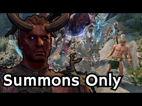 Can You Beat Baldur's Gate 3 using NOTHING But Summons? Act 3