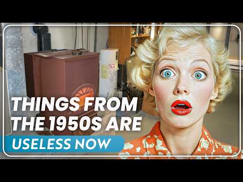 25 Things From 1950s Once Necessary, NOW COMPLETELY OBSOLETE!