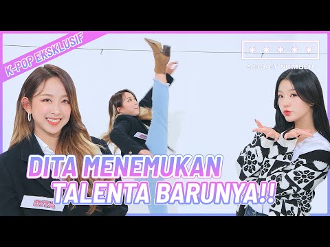 K-POP Eksklusif - Secret Number main tali karet!! 디타 180도 다리 찢기
