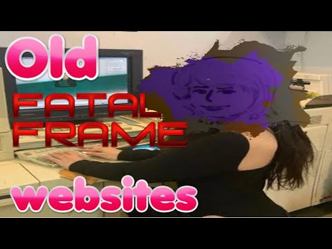 Old Fatal Frame Websites l Watch me click my mouse for an hour straight