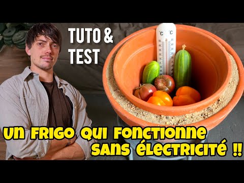 Comment fabriquer un FRIGO DU DÉSERT + TEST de son efficacité