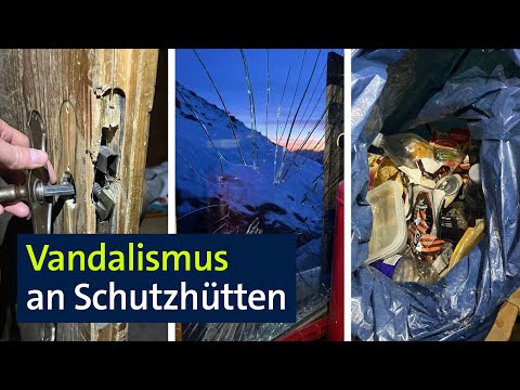Vandalismus in den Alpen: Wieder ein Winterraum verwüstet | Abendschau | BR24