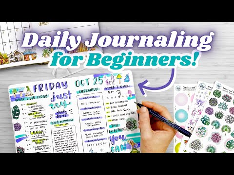 Daily Journaling for your Mental Health *Beginner Friendly Ideas*