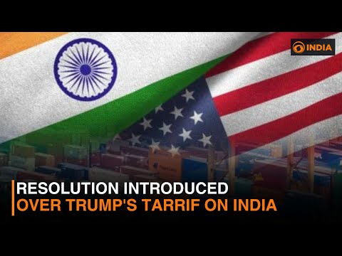 Resolution introduced over Trump's tarrif on India & more updates | DD India live | 4 PM IST