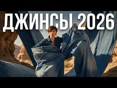 Джинсы 2026. Как выбрать. С чем сочетать.