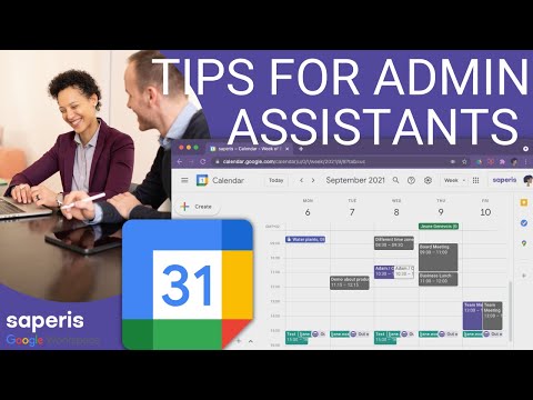 Google Calendar for Administrative Assistants