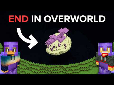 We Built a FAKE END in Minecraft