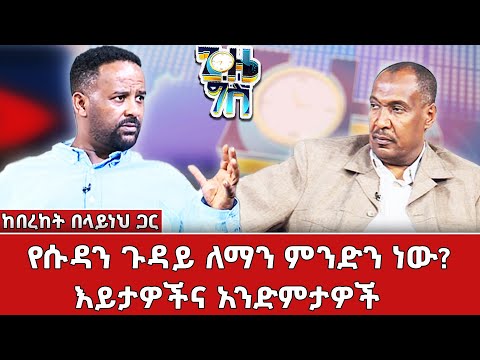 የሱዳን ጉዳይ ለማን ምንድን ነው?  |እይታዎችና አንድምታዎች... |Gize Gis | ጊዜ ግስ  |ቀጥታ ሥርጭት| Ethiopia |@NBCETHIOPIA