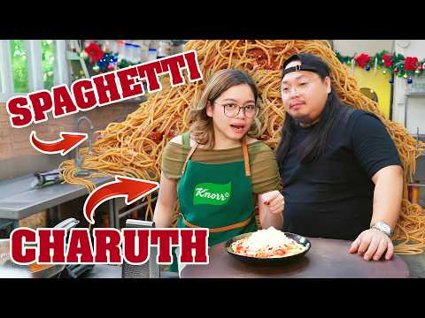 EASY SPAGHETTI 3 WAYS WITH CHARUTH | Ninong Ry