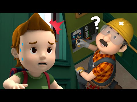 电梯骚动│变形警车珀利 生活安全篇🚑│生活安全篇系列│自动扶梯安全│儿童动画│变形警车珀利TV