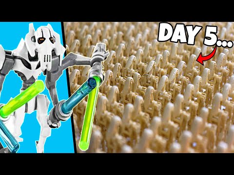 Building the Largest LEGO Droid Army EVER in 5 Days...