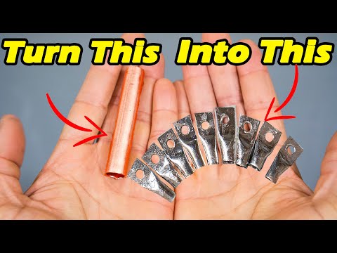 How To Make Professional Copper Lug Terminals - Improve Battery Ground Wires And Car Audio For Cheap