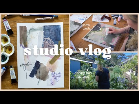 Spring has arrived! New Painting Tools & Fresh Creative Energy!