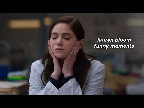 lauren bloom being hilarious for almost six minutes | new amsterdam