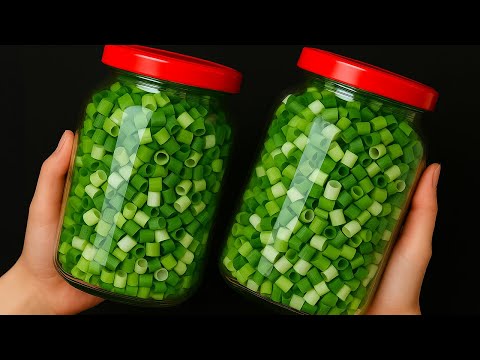 Store Green Onions for a Whole Year – Still Fresh and Flavorful. Five-Star Chef’s Secret.