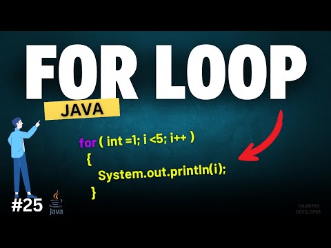How For loop works in Java | Chapter-25 | Java Tutorial For Beginners
