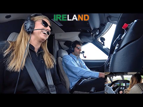 Rainy London To Gusty Shannon! In A Private Jet! 🇬🇧🇮🇪