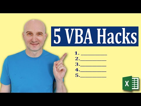 5 VBA Hacks Everyone Should Know in 2021