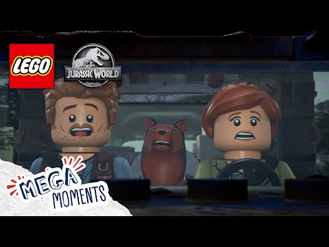 Owen and Claire's Close Call! π° | LEGO Jurassic World: Legend of Isla Nublar | Mega Moments